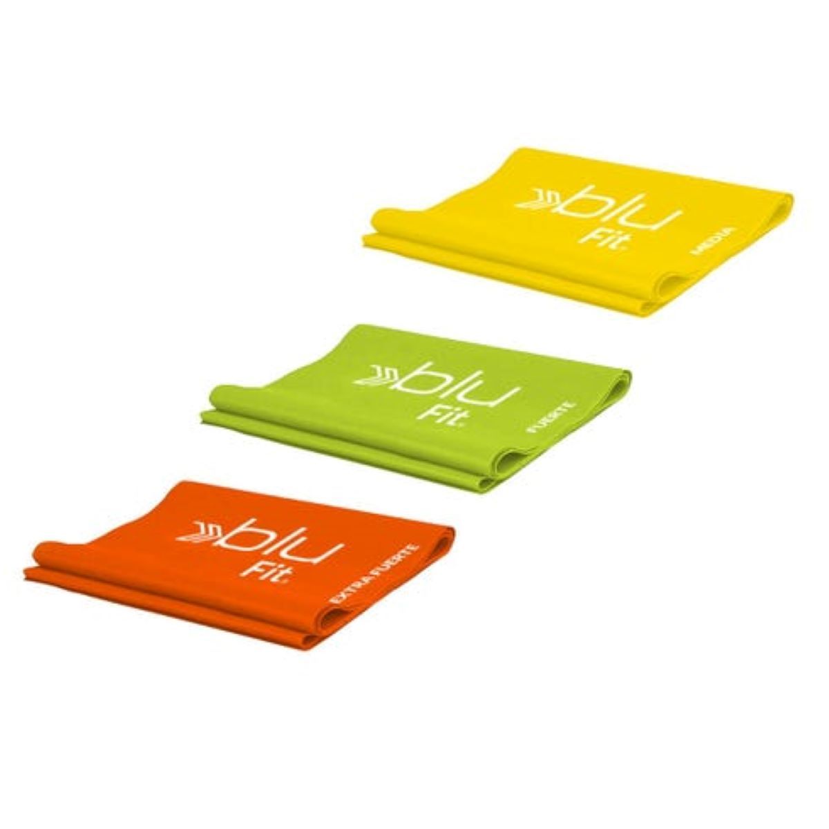 BLU FIT - Set Bandas Elástica Blu Fit Power 3 Unidade