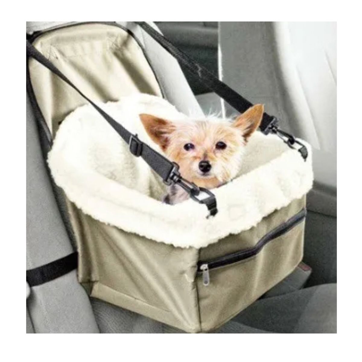 GENERICO - Asiento De Auto Para Mascota Perro o Gato Pequeño