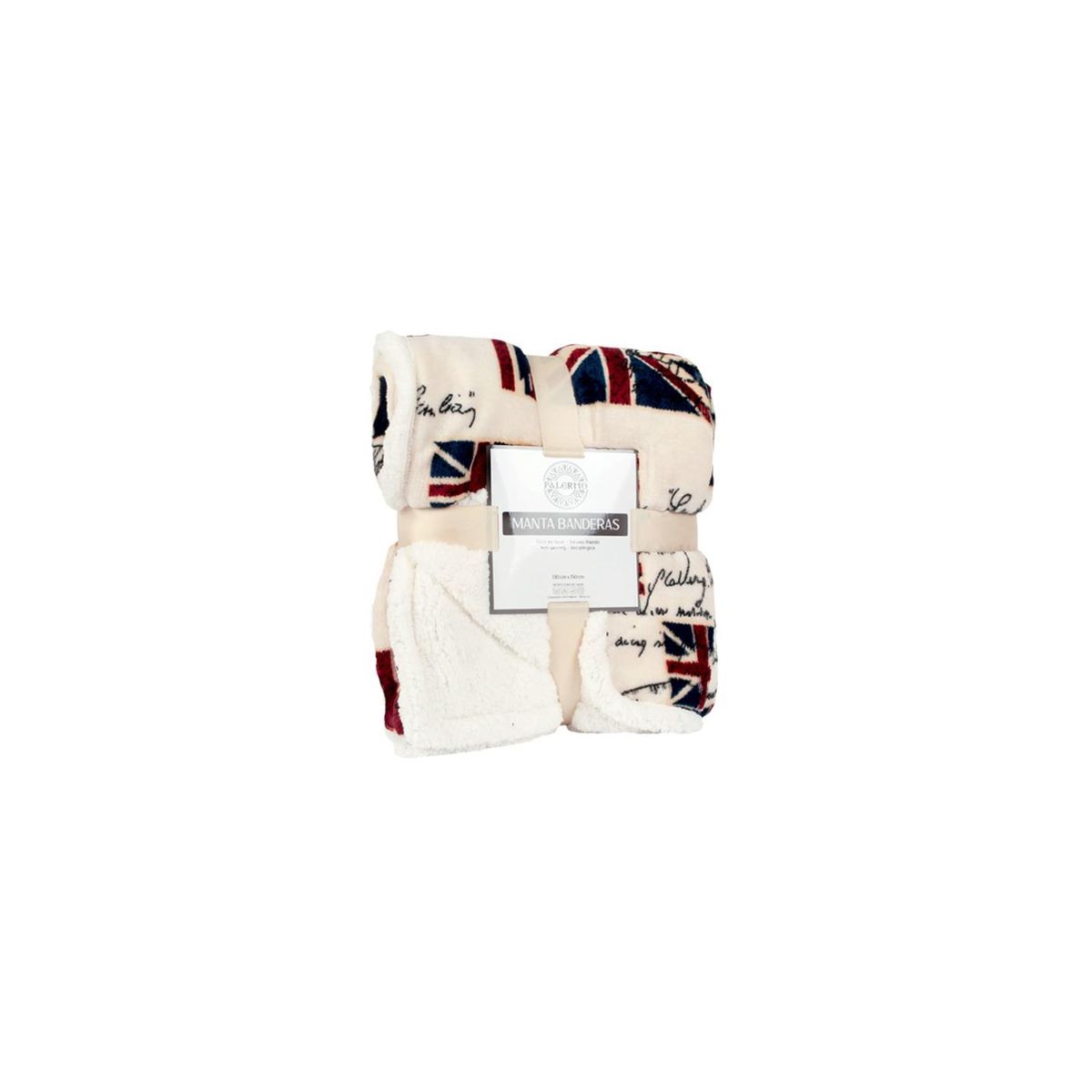 GENERICO - Manta Sherpa Diseño 130x150 - S0325d