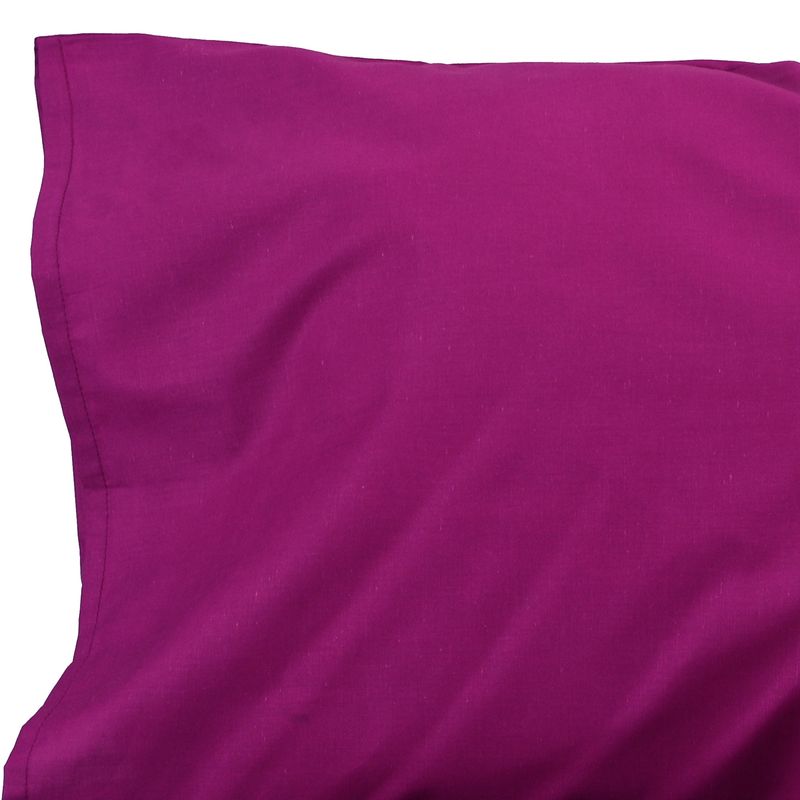 SUEÑO BLANCO - SET 2 FUNDAS COLOR OBISPO 50X70 CM C/U