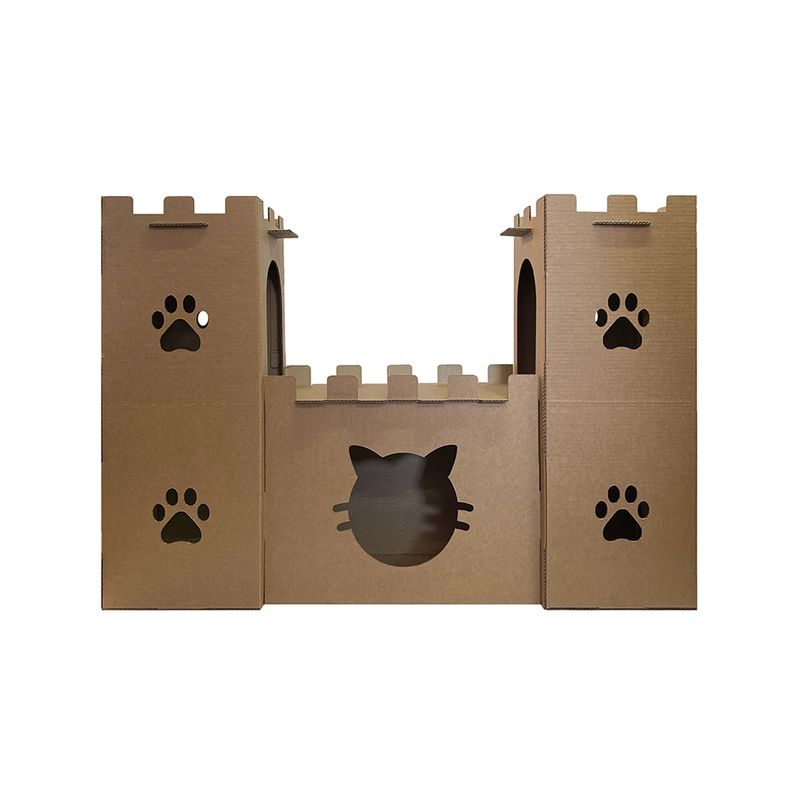 MUNDO CARTON - CASTILLO INTERACTIVO PARA GATOS
