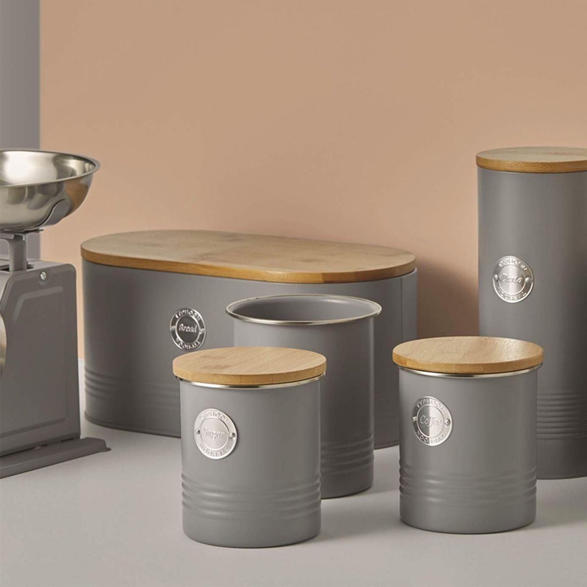 TYPHOON - Contenedor Coffee Gris