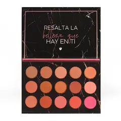 DOLCE BELLA - PALETA DE RUBORES 15 TONOS