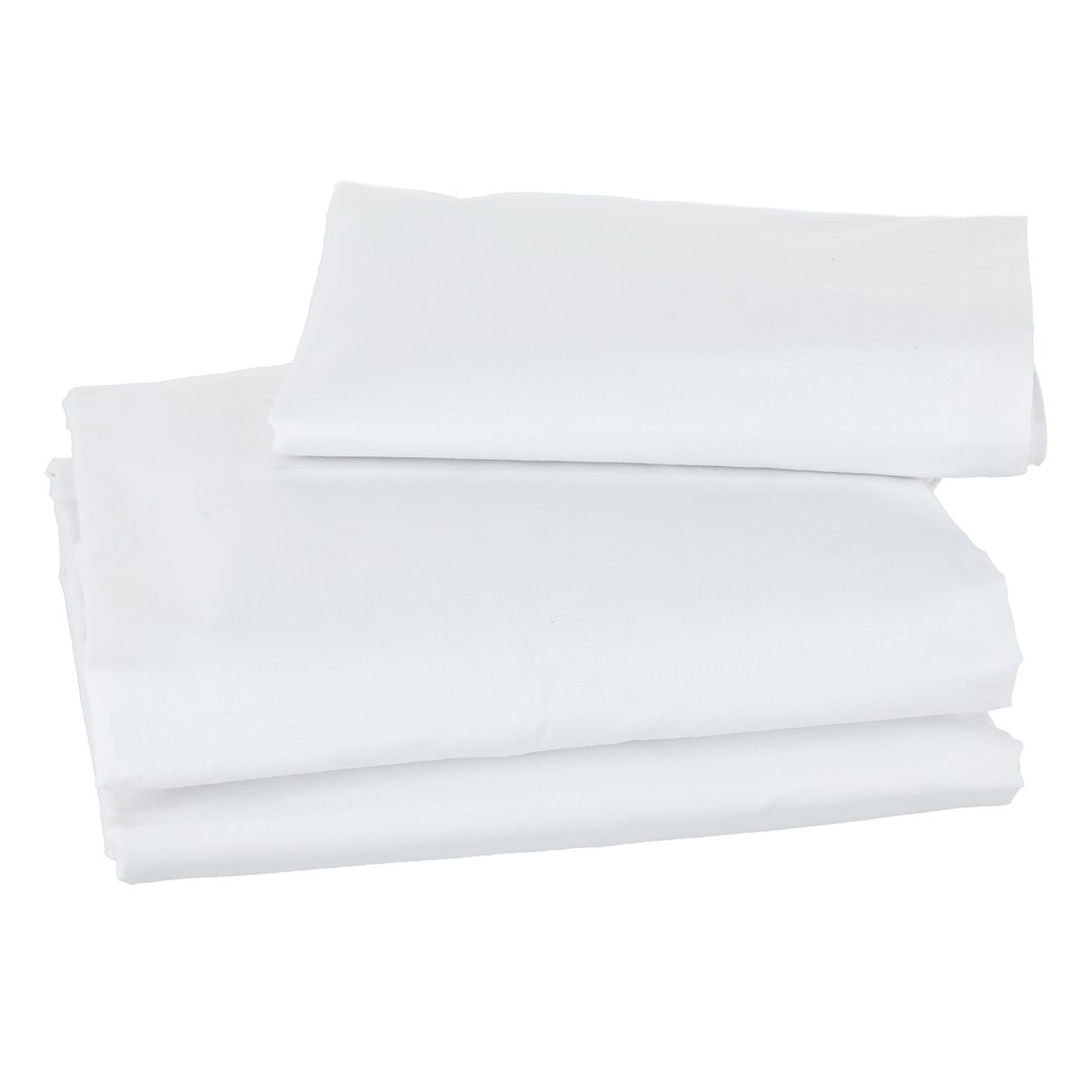 SUEÑO BLANCO - JUEGO DE SABANAS LISO SINGLE BLANCO