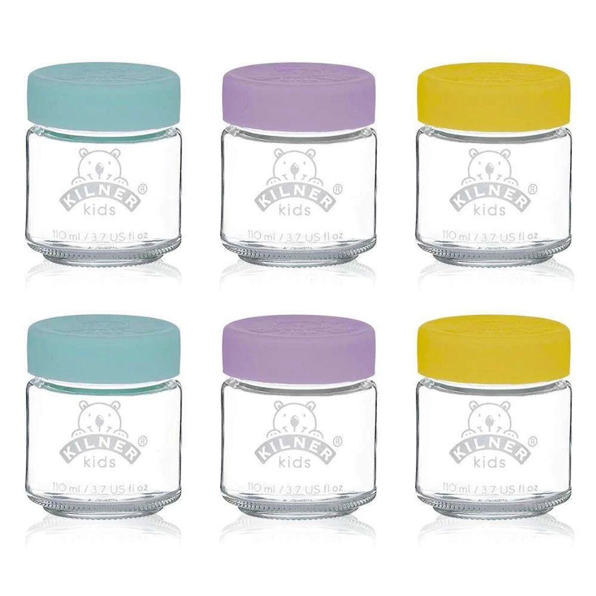 KILNER - Set 6 Frascos Bebé 110 Ml