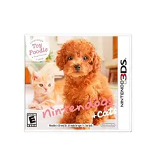 NINTENDO - Nintendogs Cats Toy Poodle New Friends - 3ds Físico - Sniper