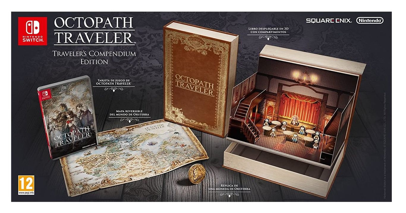 NINTENDO Octopath Traveler Compendium Edition - Switch Físico - Sniper