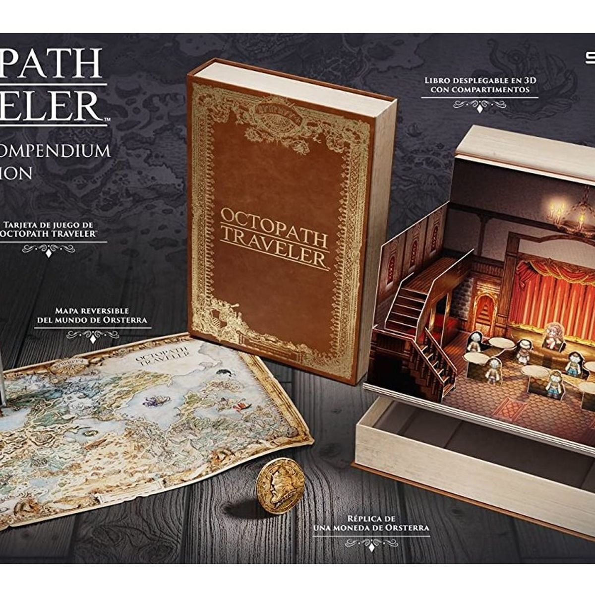NINTENDO - Octopath Traveler Compendium Edition - Switch Físico - Sniper