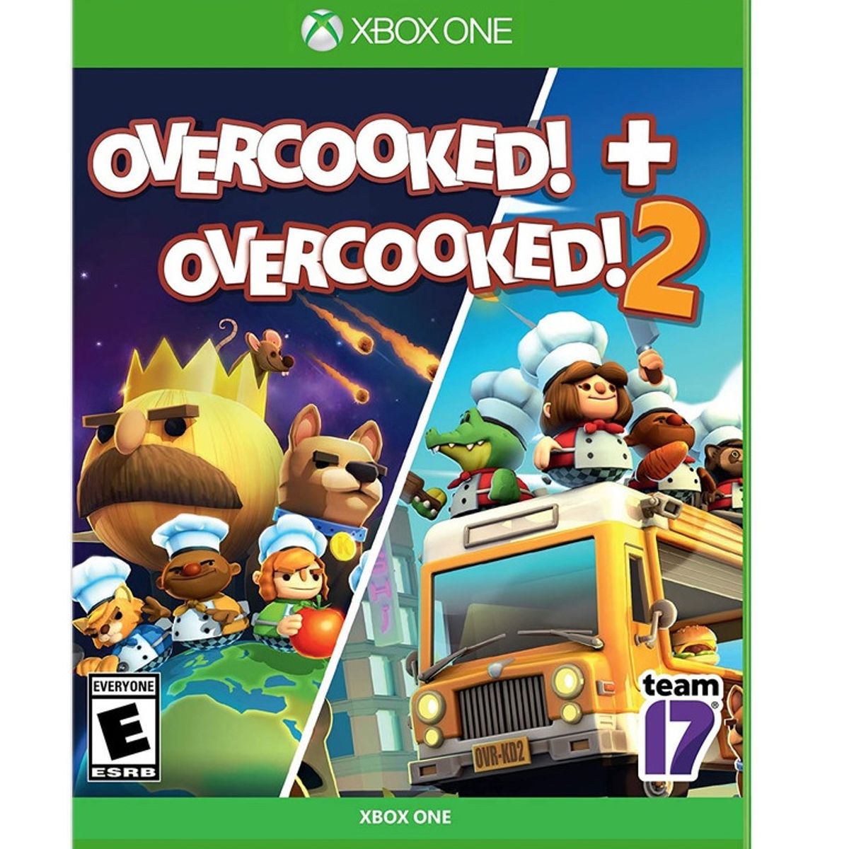 MICROSOFT - Overcooked! + Overcooked! 2 - Xbox One / Sx Físico - Sniper
