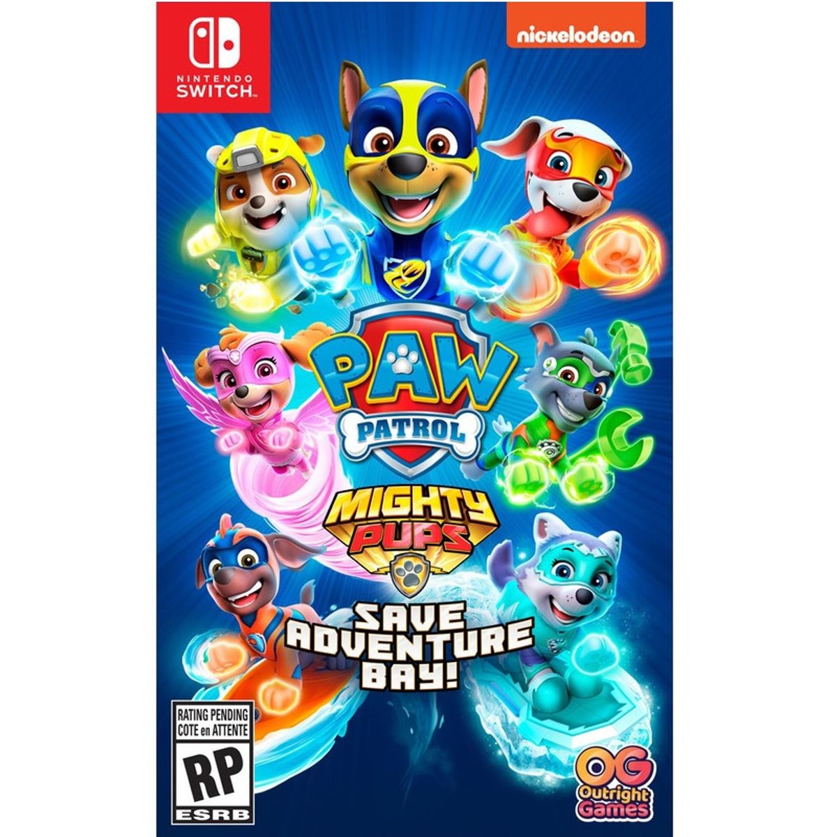 NINTENDO - Paw Patrol Mighty Pups Save Adventure Bay - Switch Físico - Sniper