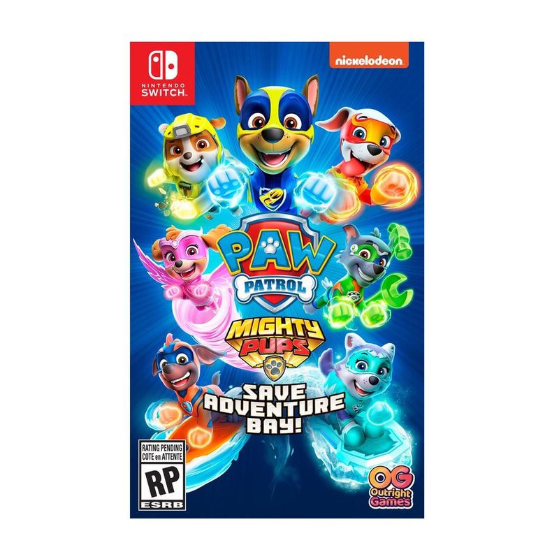 NINTENDO - Paw Patrol Mighty Pups Save Adventure Bay - Switch Físico - Sniper