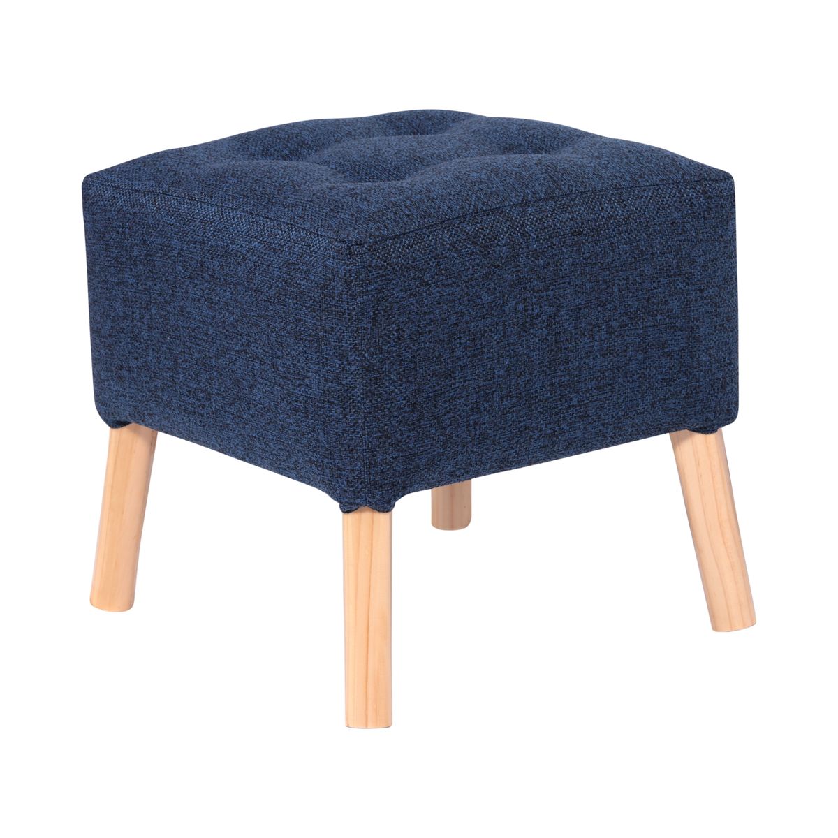 GENERICO - Pouf Alemania Azul Omega 42x42x43 cm Máxima Design