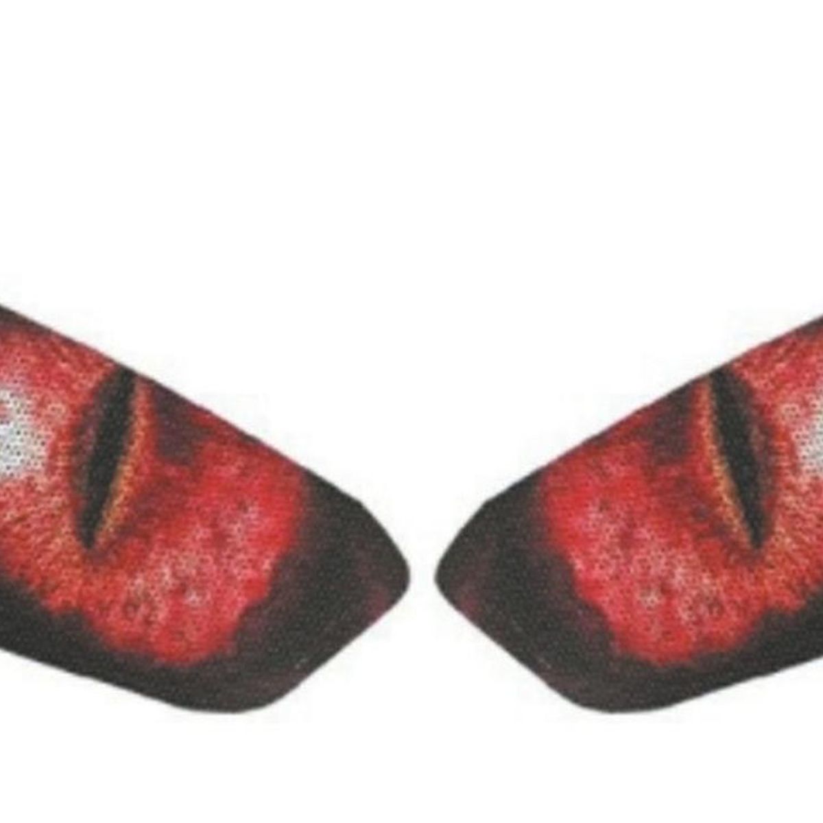 GENERICO - Sticker Protección Faros De Motocicleta - Yamaha Rojo