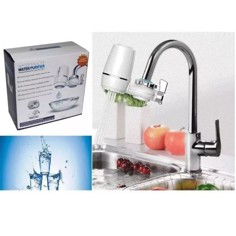 GENERICO - Filtro Purificador De Agua De Carbón Activado Para Llaves