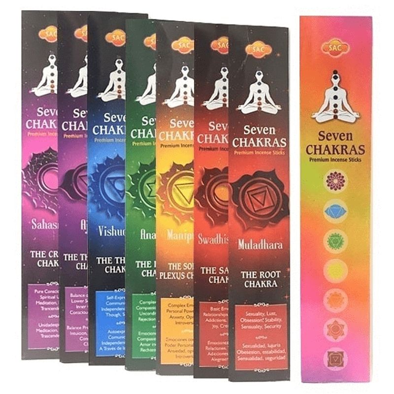 GENERICO - Incienso Premium 7 chakras - SAC