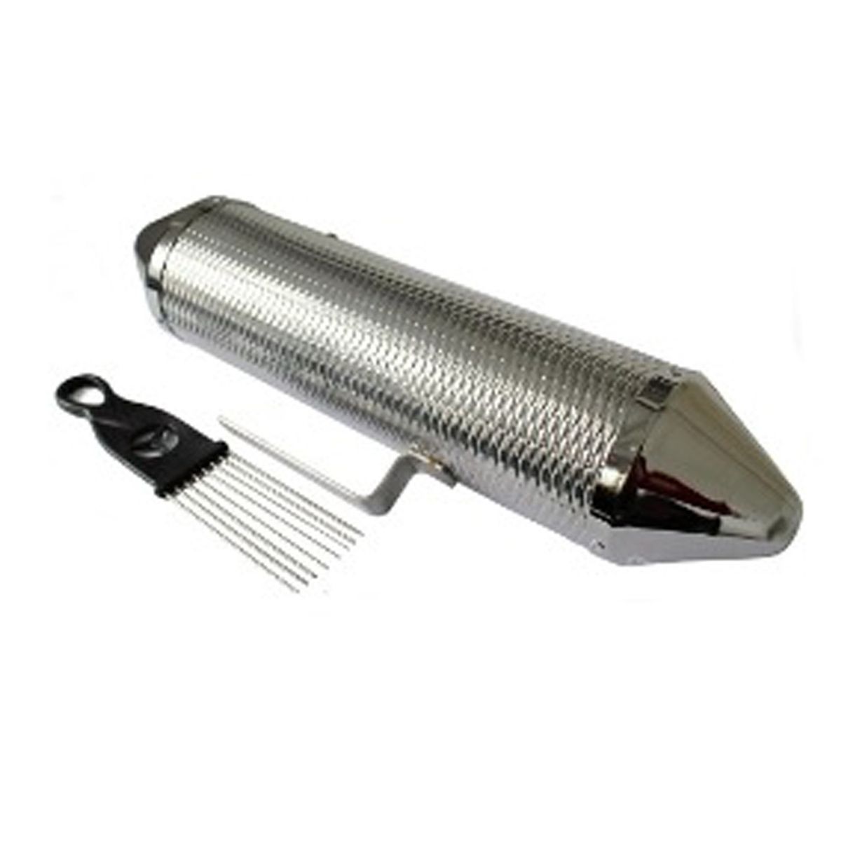 NUTECH - Guiro Torpedo Con Peine Metálico.