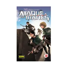 EDITORIAL NORMA - Manga Ataque A Los Titanes 18 -