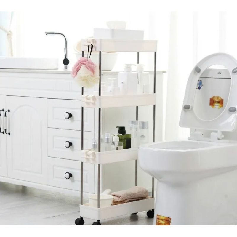 GENERICO - Organizador Estante De Brecha Multiuso Baño Cocina Eficaz