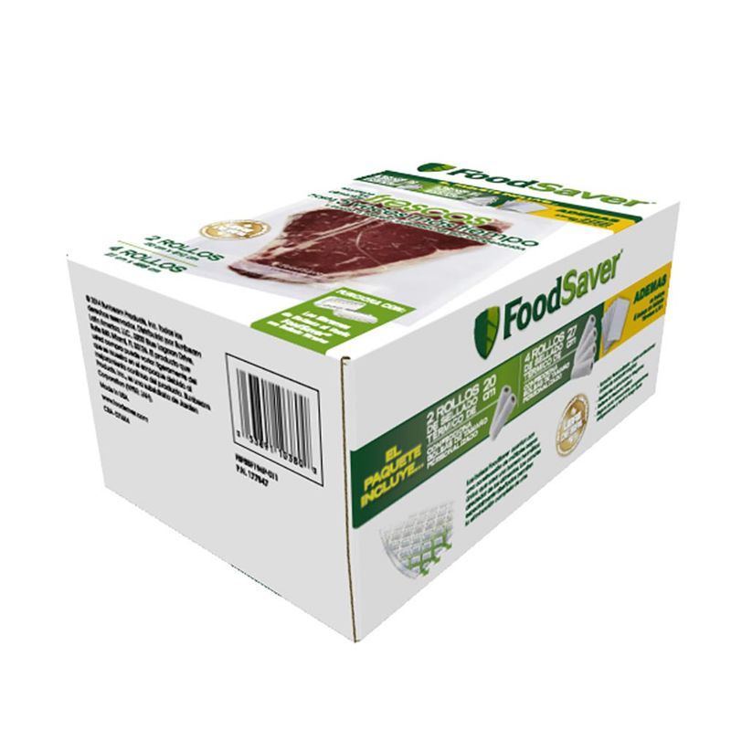 OSTER - Kit de accesorios FoodSaver® con bolsas y rollos FSFSBF194P