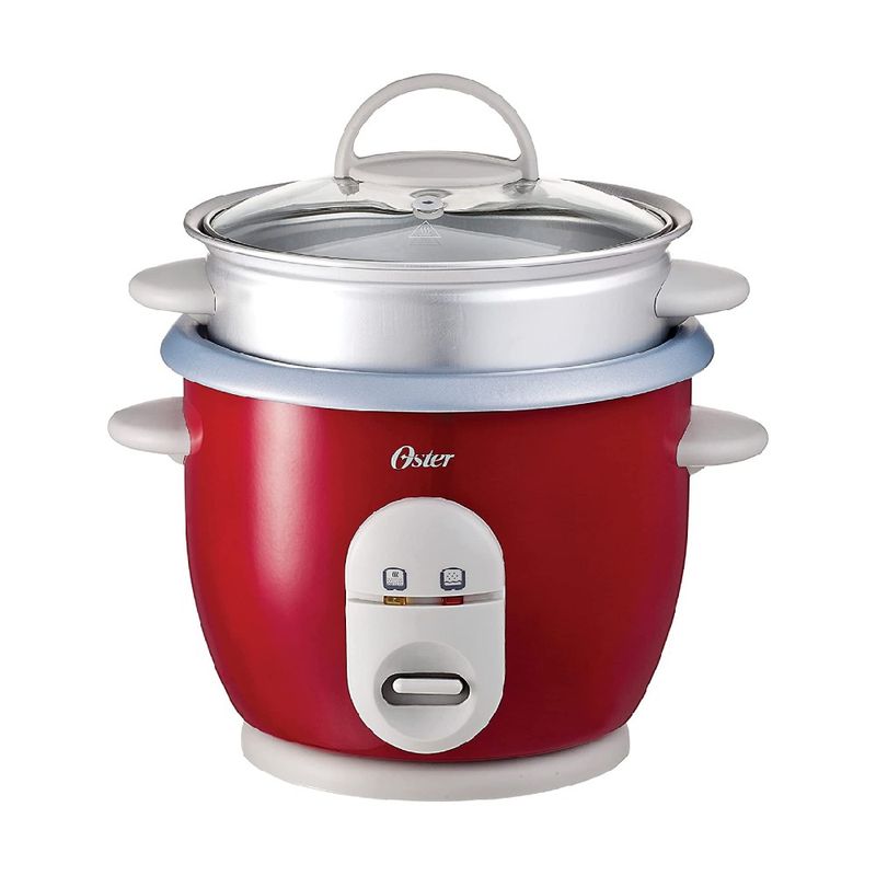 OSTER - Arrocera multiusos Oster® roja de 3 tz CKSTRC4723