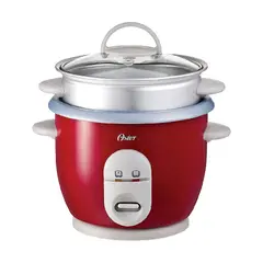 OSTER - Arrocera multiusos Oster® roja de 3 tz CKSTRC4723
