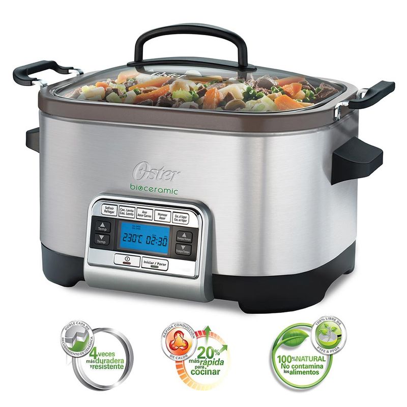 OSTER - Sistema de cocina 5 en 1 Oster® y revestimiento Bioceramic® CKSTSCMC6