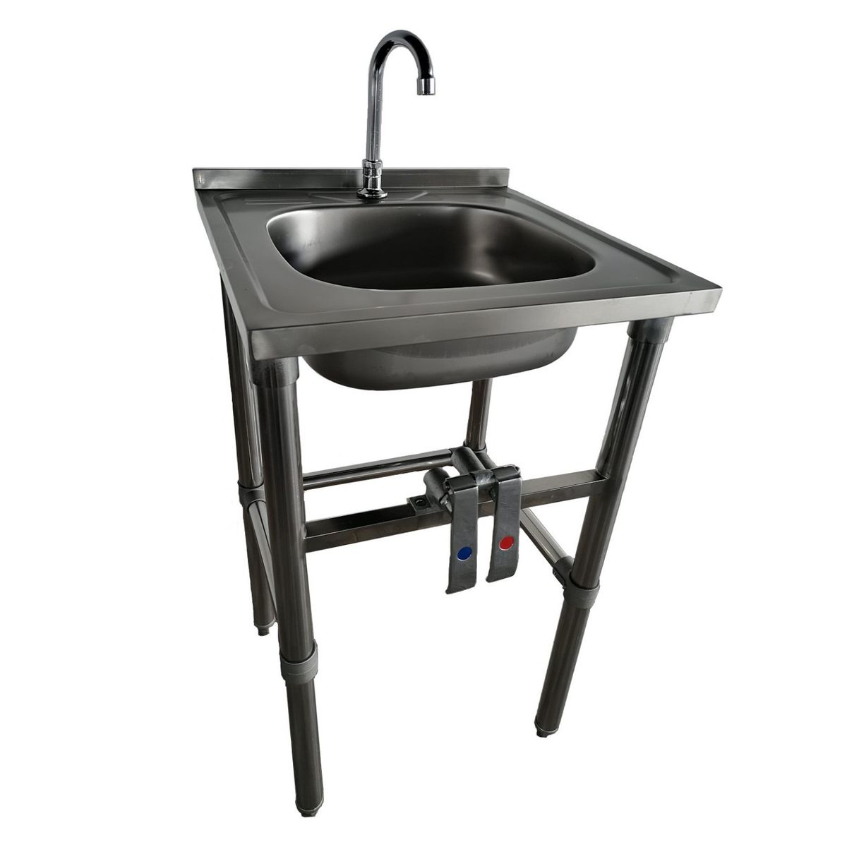 PROCHEF - Lavamanos Accion Rodilla Acero Inox. con griferia