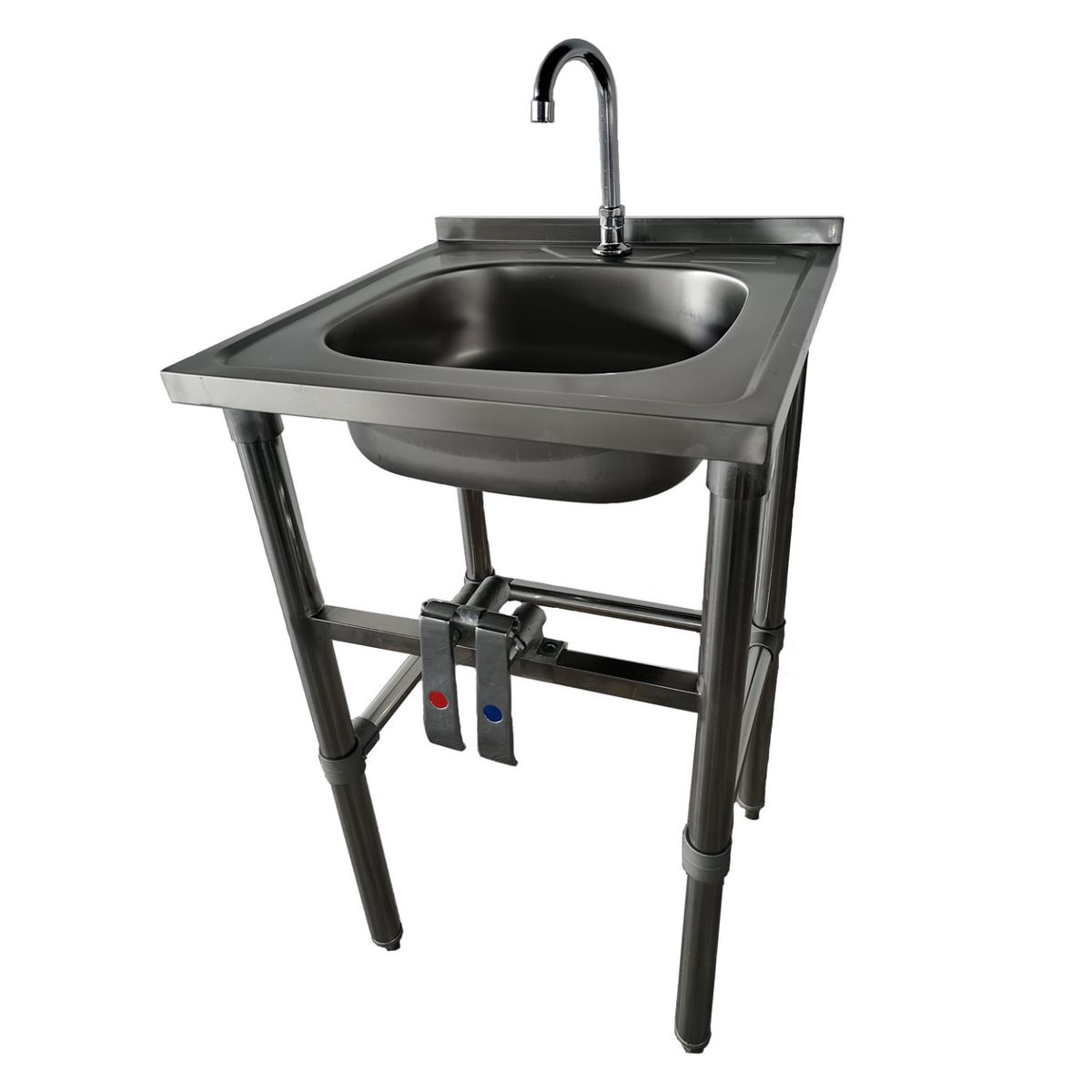 PROCHEF - Lavamanos Accion Rodilla Acero Inox. con griferia