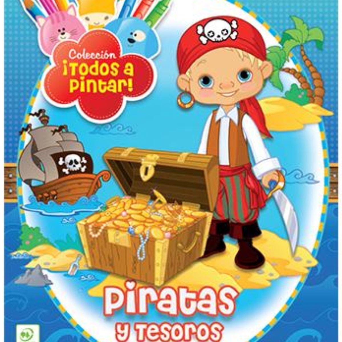TOP10BOOKS - LIBRO Piratas Y Tesoros - Piratas Y Tesoros