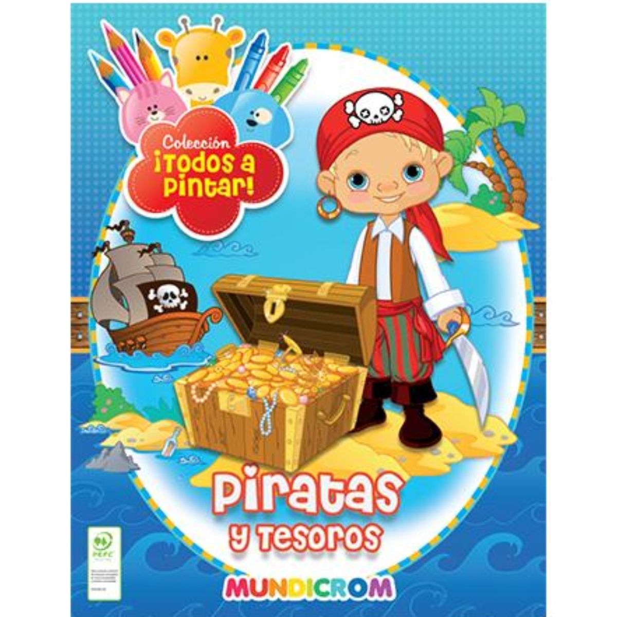 TOP10BOOKS - LIBRO Piratas Y Tesoros - Piratas Y Tesoros