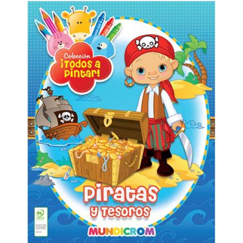 TOP10BOOKS - Libro Piratas Y Tesoros -640-