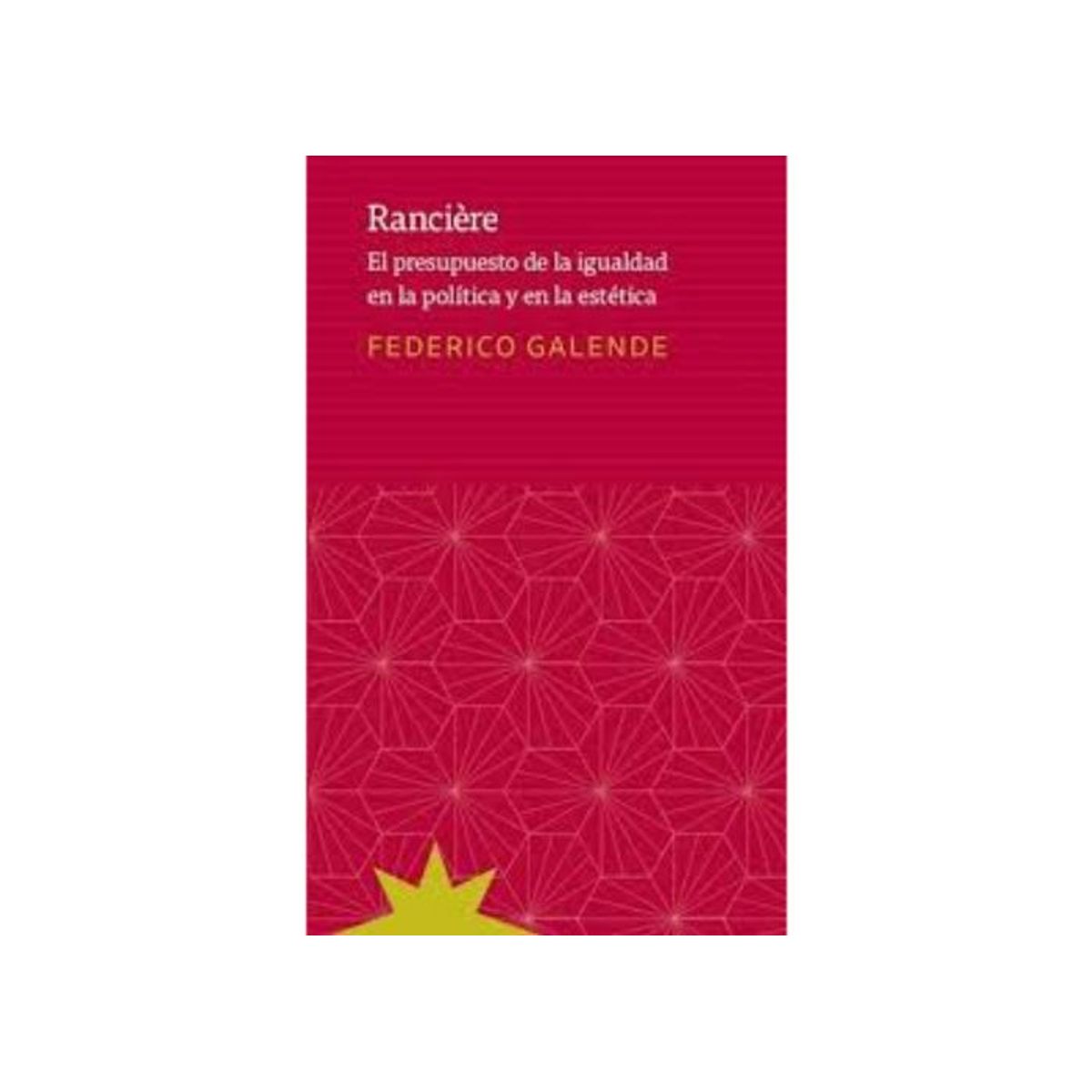 TOP10BOOKS - LIBRO Ranciere. El Presupuesto De La Igualdad En La Poliica Y La Estética