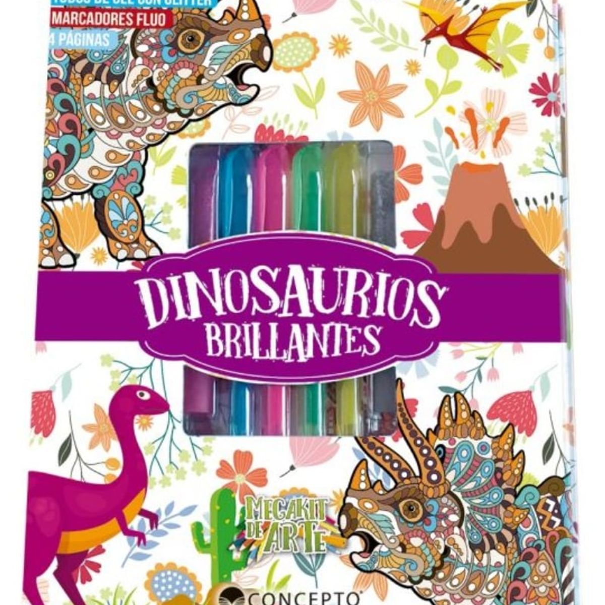 TOP10BOOKS - LIBRO Dinosaurios Brillantes - Dinosaurios Brillantes