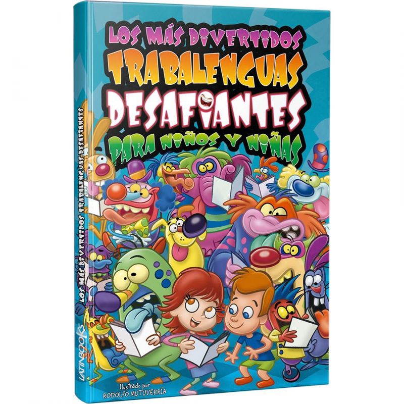 TOP10BOOKS - Libro Los Mas Divertidos Trabalenguas Desafiantes -453-
