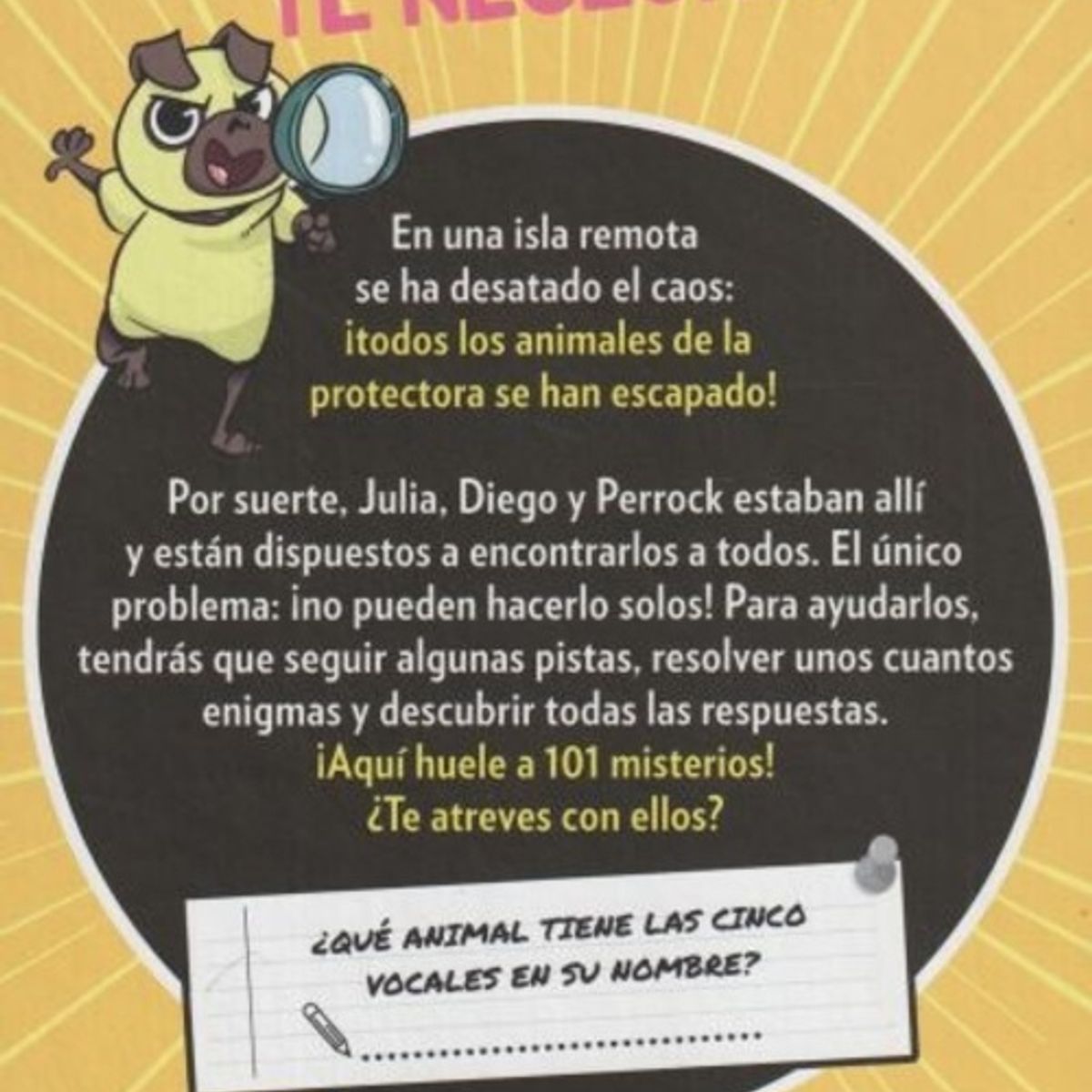 TOP10BOOKS - LIBRO Perrock Holmes 101 Enigmas De Animales