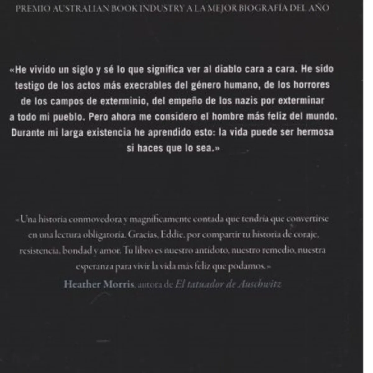 TOP10BOOKS - LIBRO El Hombre Mas Feliz Del Mundo - Eddie Jaku