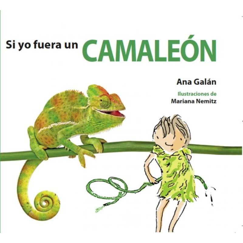 TOP10BOOKS - LIBRO SI YO FUERA UN CAMALEON / ANA GALAN / ALMADRABA
