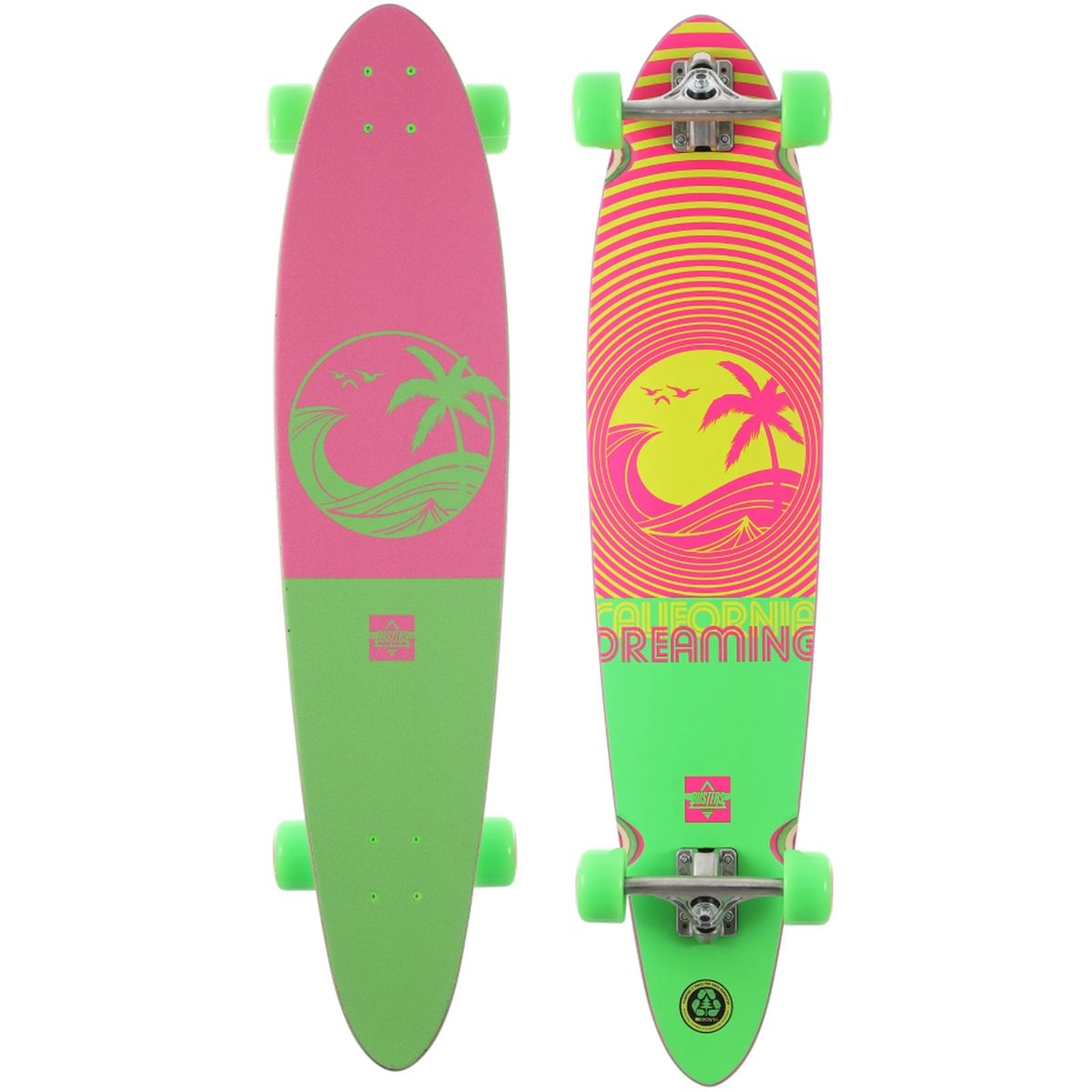 GLOBE - Longboard Unisex 7HS319-UT21 Verde Globe GLOBE