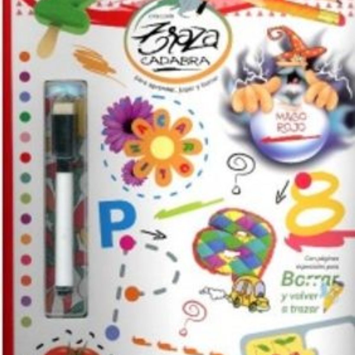 TOP10BOOKS - LIBRO Trazacadabras Rojo - Trazacadabras Rojo