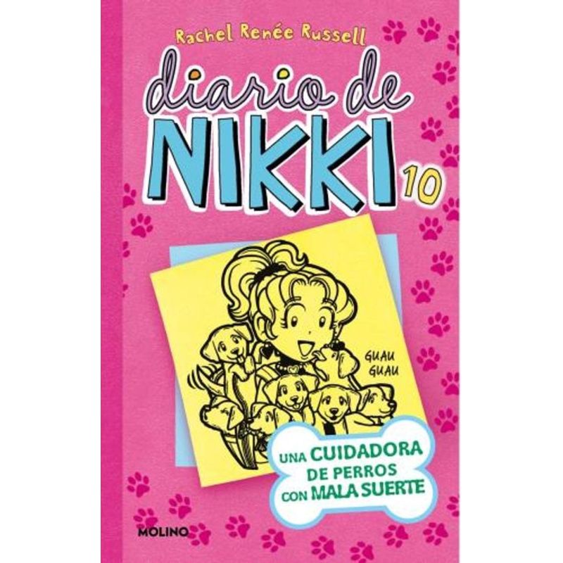 TOP10BOOKS - Libro DIARIO DE NIKKI 10: UNA CUIDADORA DE PERROS CON MALA SUERTE