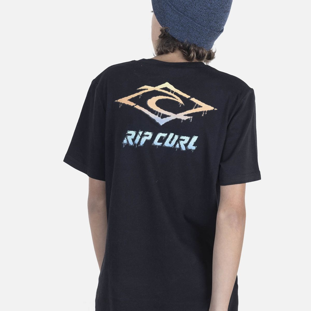 RIP CURL - Polera Juvenil 6P440-MI22 Negro Rip Curl RIP CURL