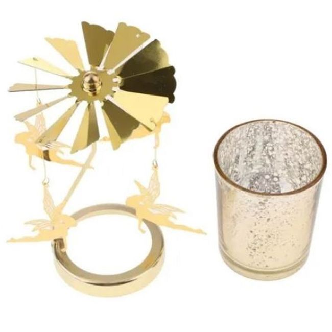 GENERICO - Portavela giratorio Angel - Hada