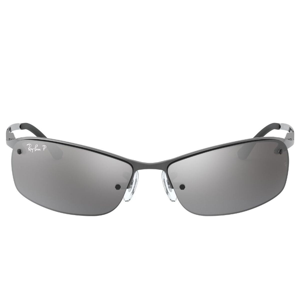 RAY BAN - Ray-Ban Lentes de Sol Envolventes Polarizados RB3183 004/82 63