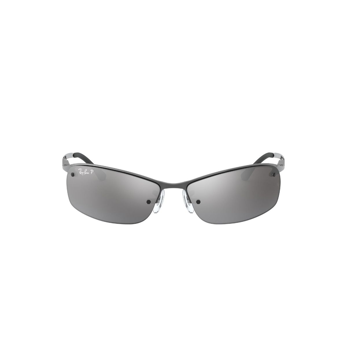 RAY BAN - Ray-Ban Lentes de Sol Envolventes Polarizados RB3183 004/82 63