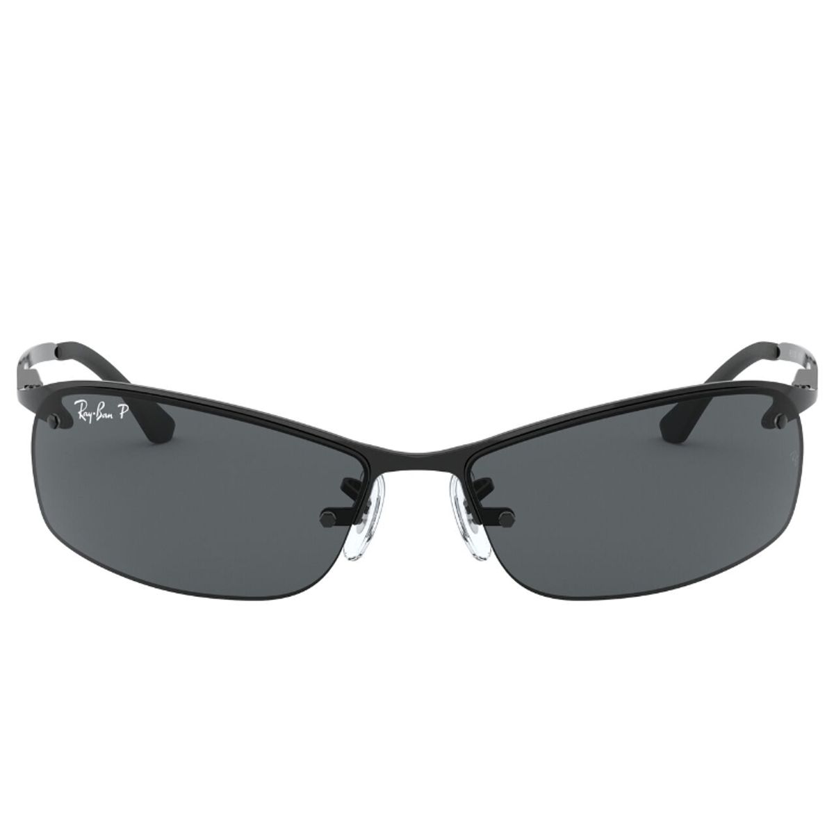 RAY BAN - Ray-Ban Lentes de Sol Envolventes Polarizados RB3183 002/81 63