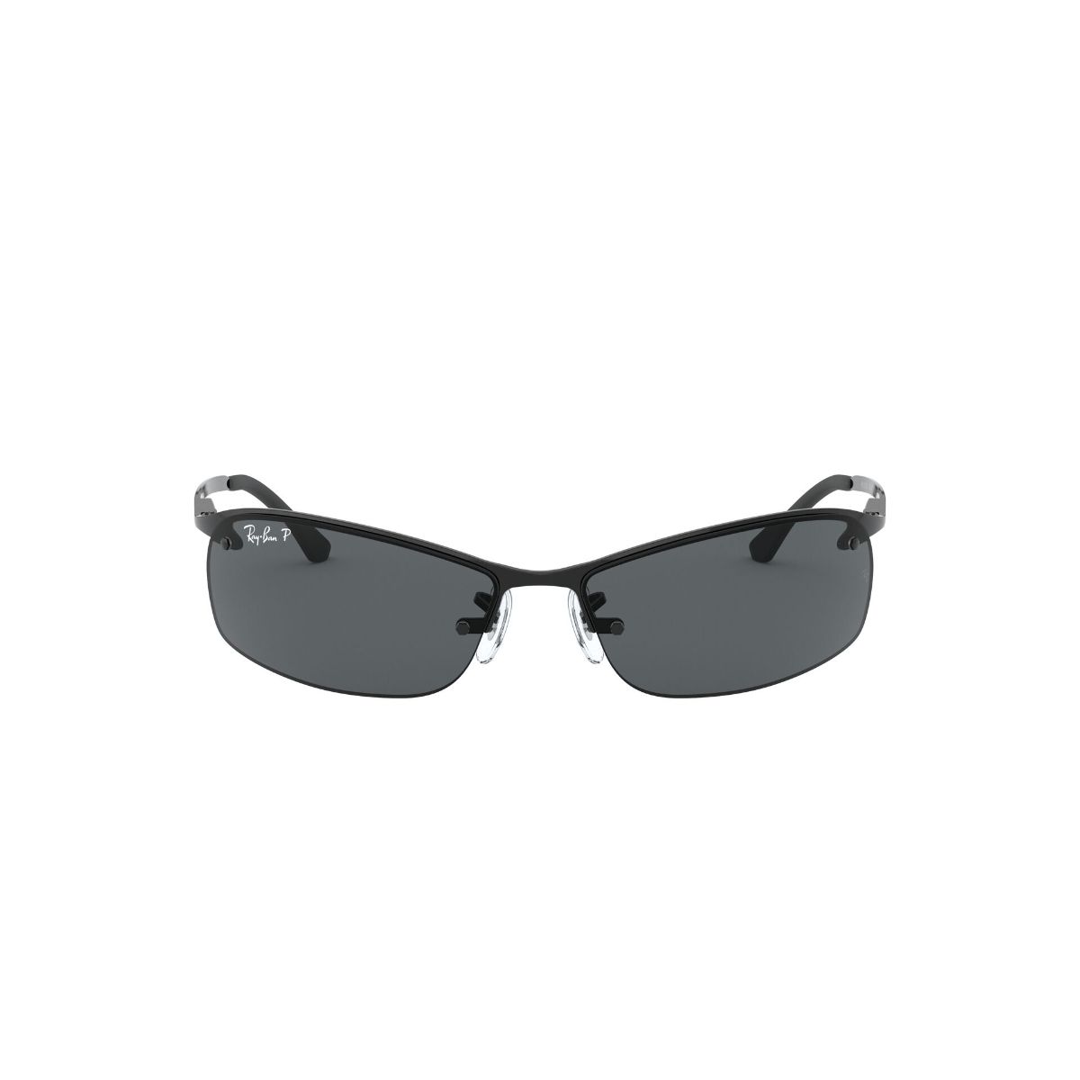 RAY BAN - Ray-Ban Lentes de Sol Envolventes Polarizados RB3183 002/81 63