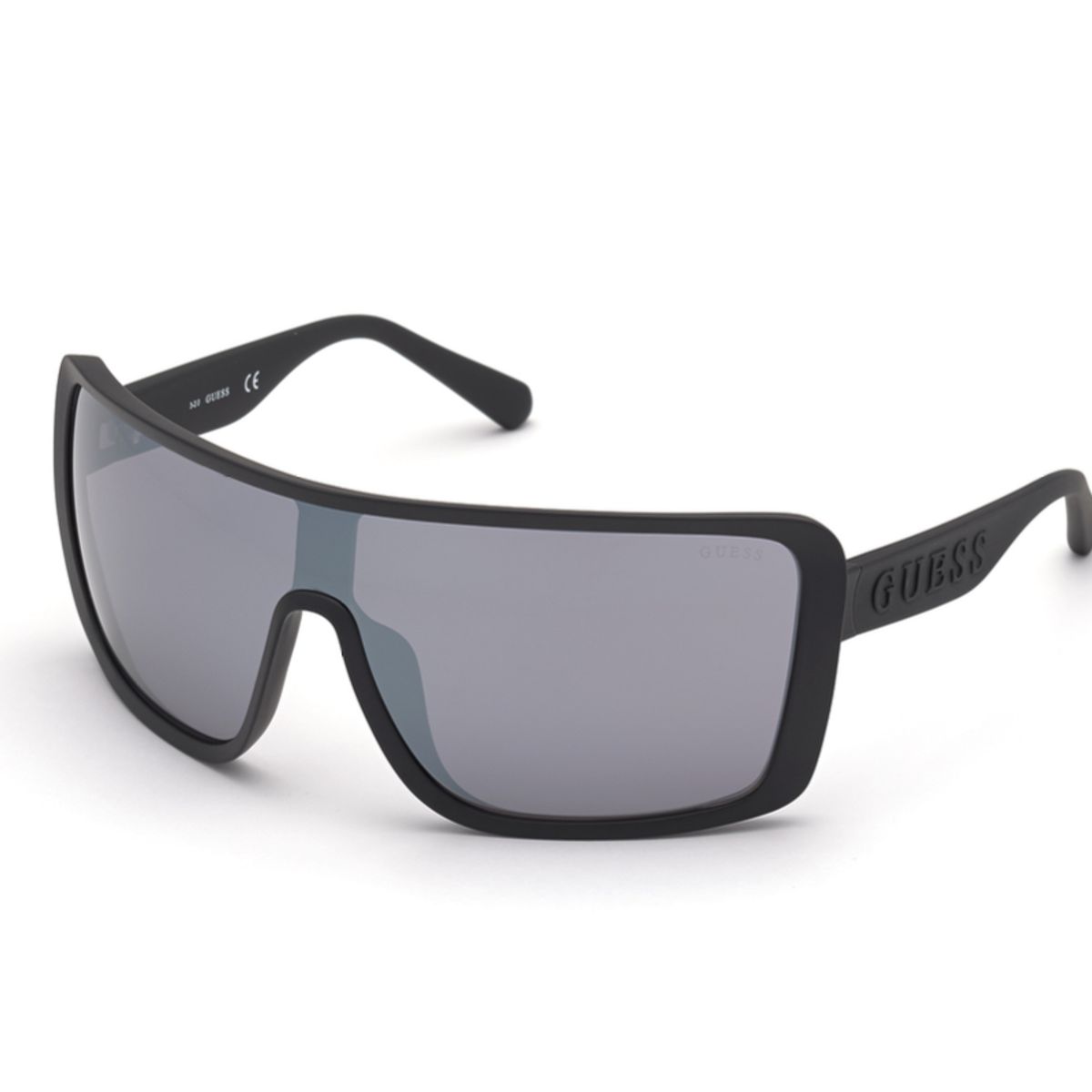 GUESS - Lentes de Sol Gris Espejado
