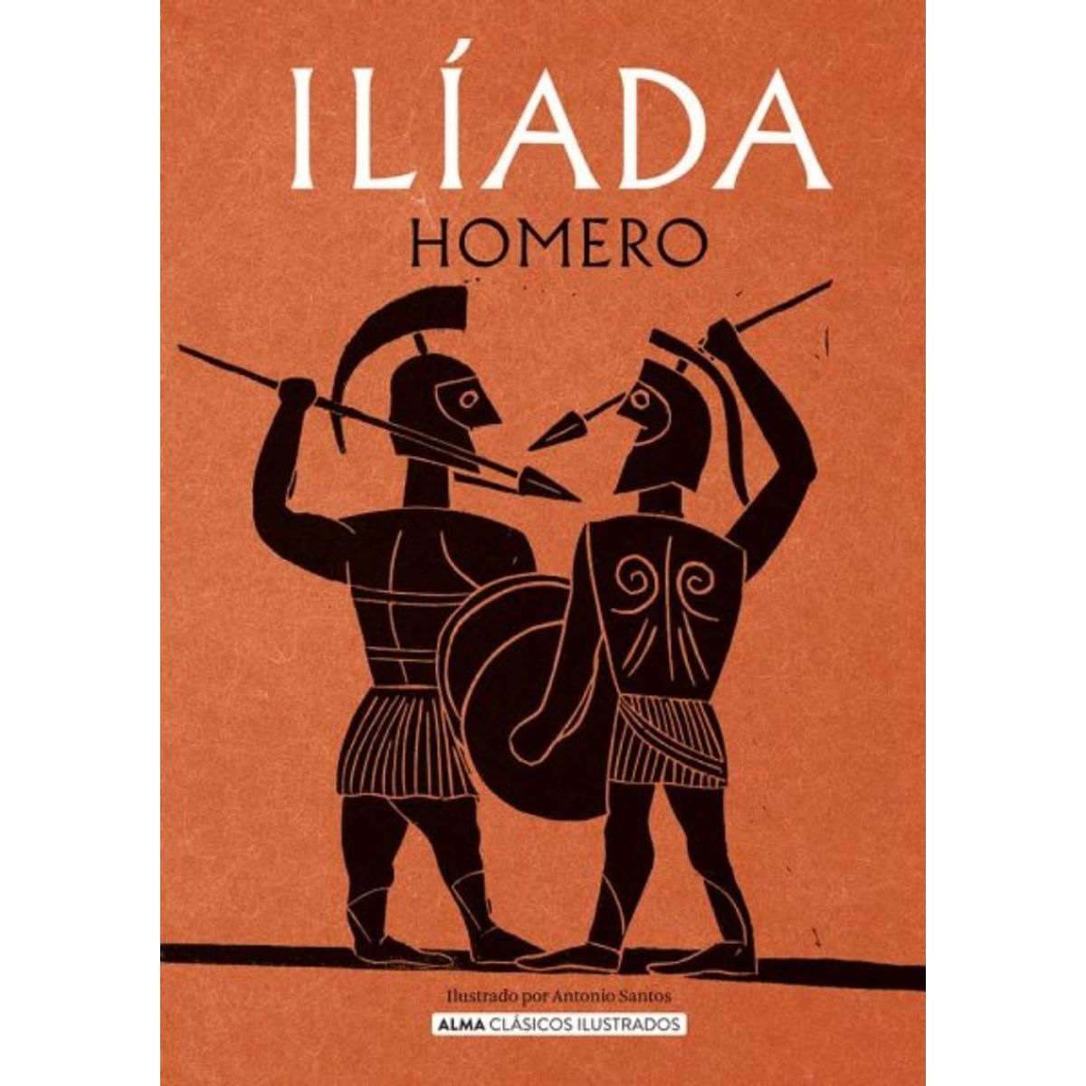 TOP10BOOKS - LIBRO Iliada Ilustrado - Homero