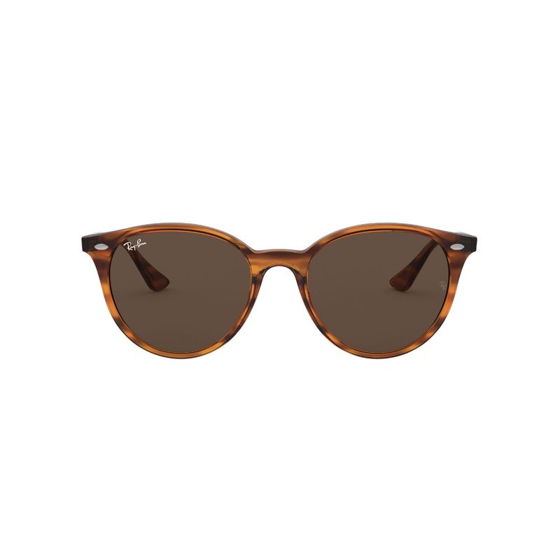 RAY BAN - Lentes de Sol Havana Rojo a Rayas