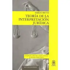 TOP10BOOKS - LIBRO Teoría De La Interpretación Jurídica